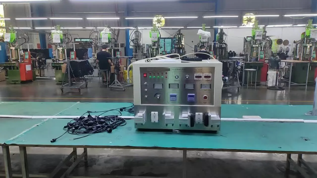 High-voltage safety testing machine for commercial string lights